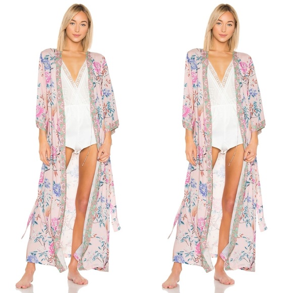 BHLDN Pink Talulah Robe x Homebodii - Picture 4 of 8